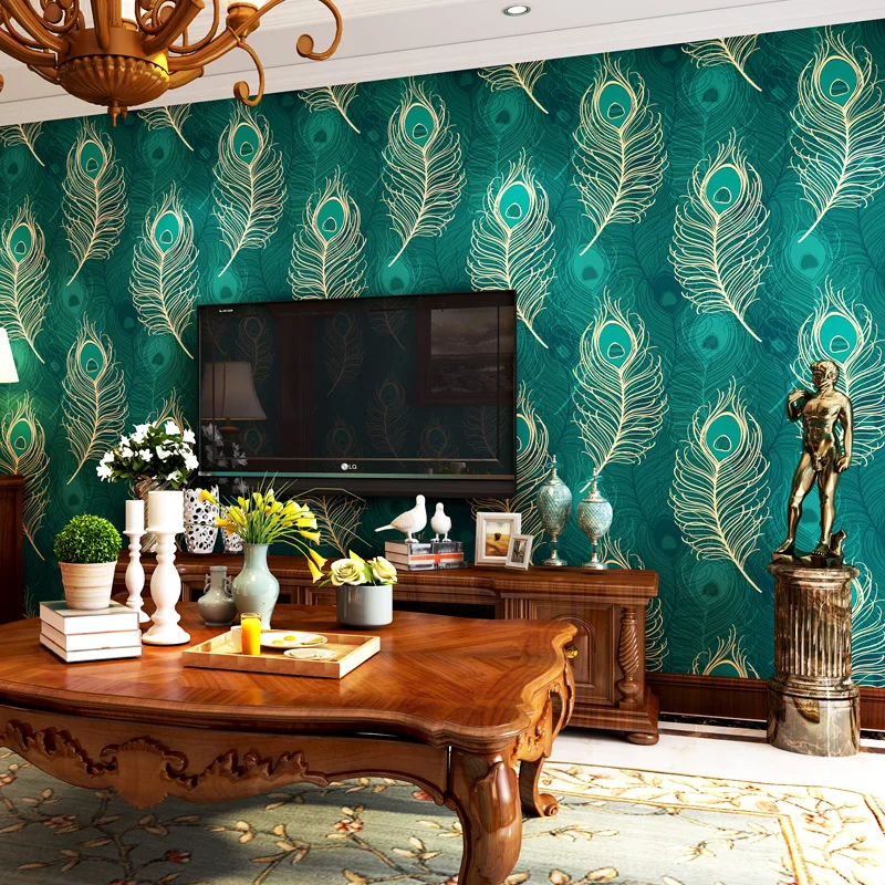 Обои для гостиной спальни ТВ фона|backdrop wallpaper|style wallpaperchinese style wallpaper |