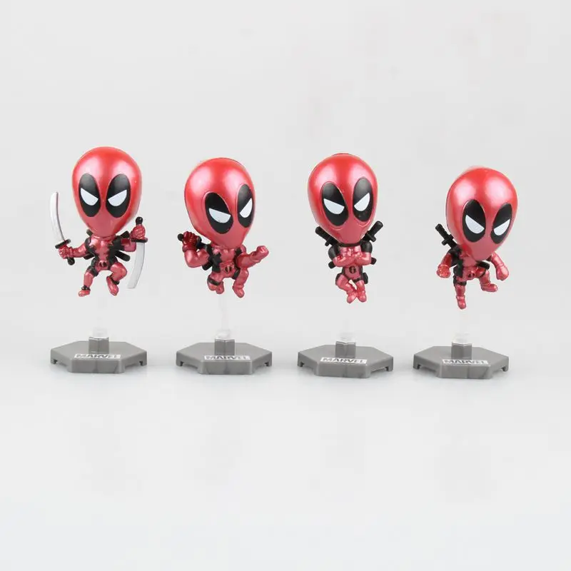Marvel Дэдпул фигурки героев автомобильные аксессуары качающейся головой