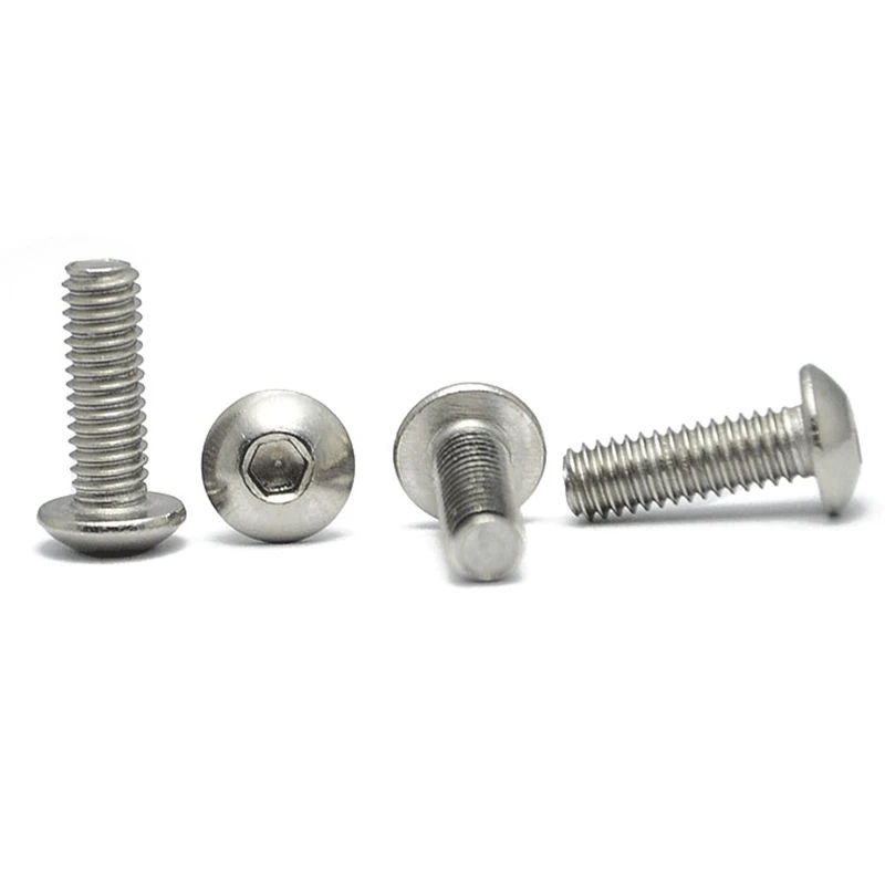 50 шт. 1/4 Inch-20x1 дюймов болты с шестигранной головкой Болты Винты 304 из нержавеющей