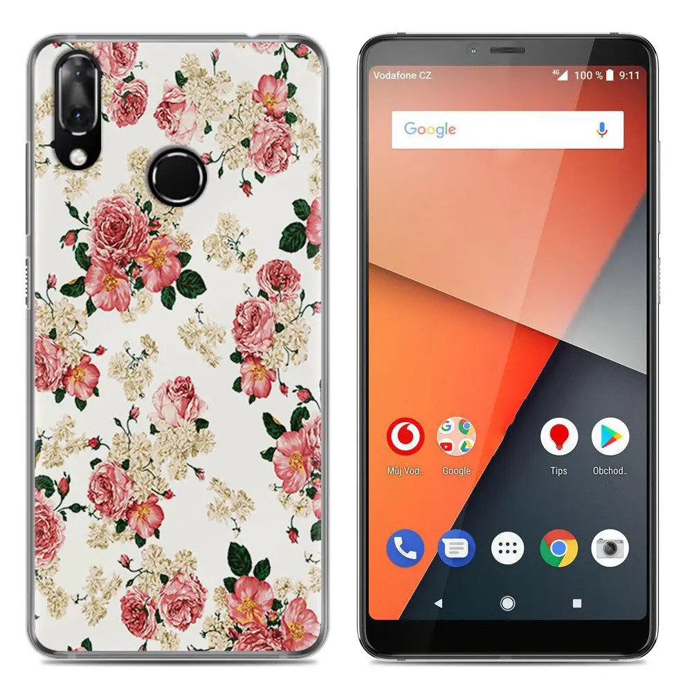 7 Цветной узор мягкий чехол для телефона VODAFONE SMART X9 5,7-дюймовый высококачественный милый дизайн окрашенный ТПУ силиконовый чехол - Цвет: 7
