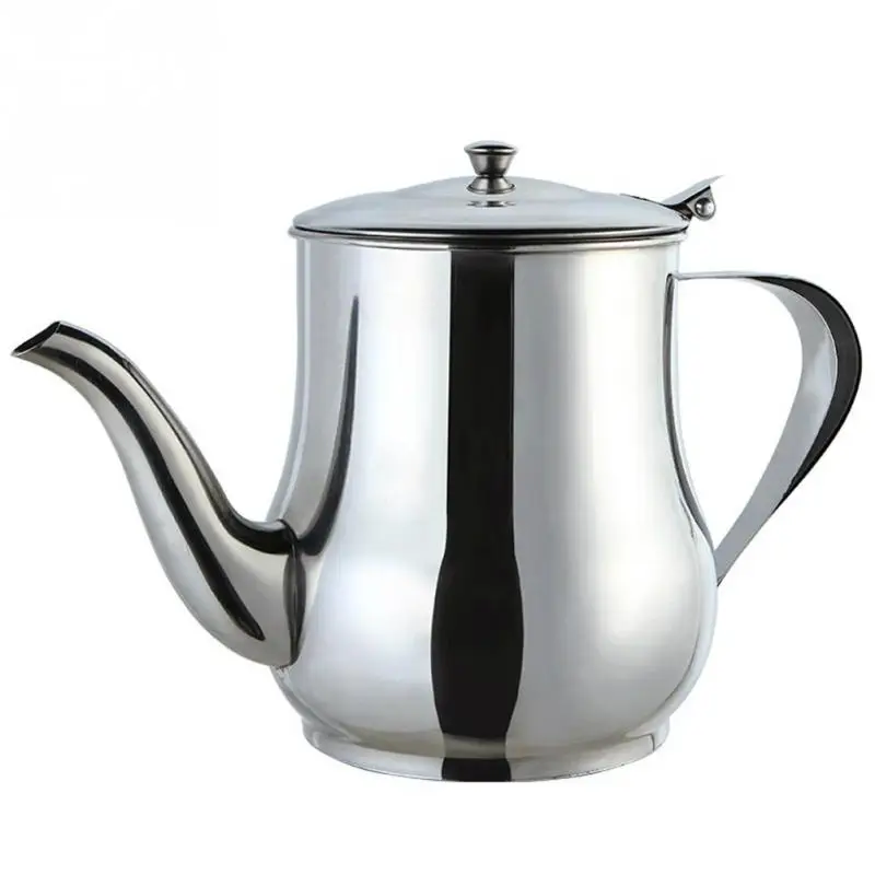 Pot Leakproof Dustproof Oil Can Gravy Boats Cook Tool Sauce Stainless Steel Storage capacity: 13oz 18oz 24oz 32oz | Дом и сад