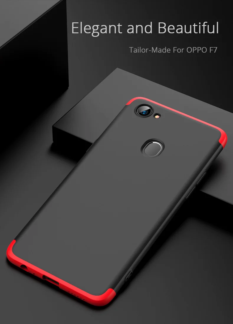 Высококачественный защитный чехол для OPPO F7 чехол TPFIX ПК Жесткий 360 полноразмерный защитный чехол-Обложка для OPPO A83 A79 A75 A73 F5 Молодежные F3 F1S R15 R11 R11S плюс K1 R17 F9