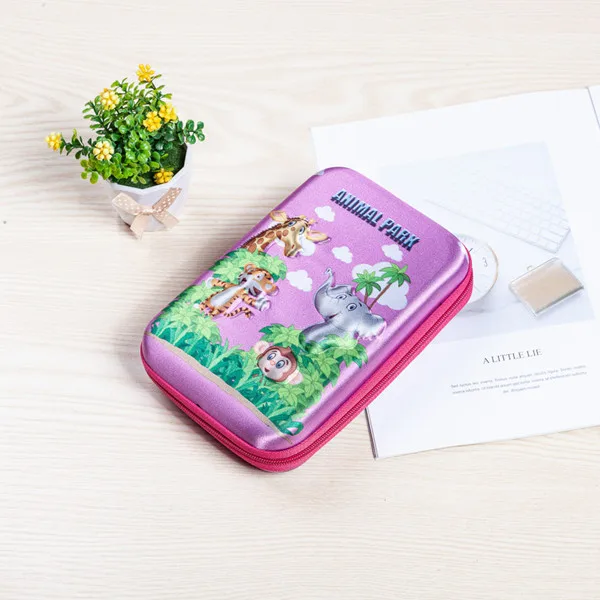 N Автомобильный Карандаш Чехол Единорог пенал Kawaii estuche escolar большие школьные принадлежности пенал kalem kutusu - Цвет: N