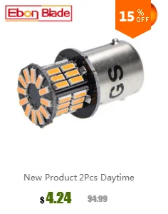 2/4 шт. 1157 светодиодный BAY15D лампы P21/5 Вт 9SMD светодиодный Автомобильные стоп-сигналы задние стоп-сигналы для мотоцикла лампа для автомобиля Стайлинг 12 Белый Красный Янтарный