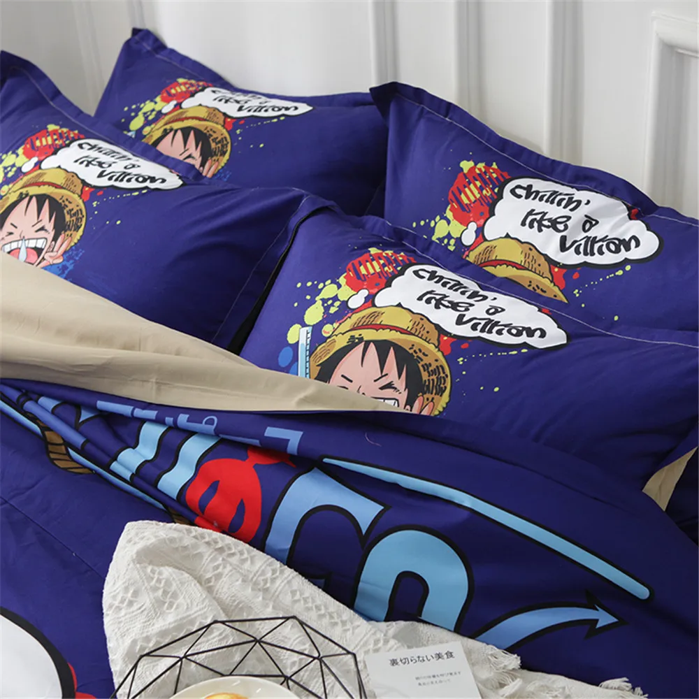 Комплекты постельного белья японский Цельный Двойной Полный Queen King размер