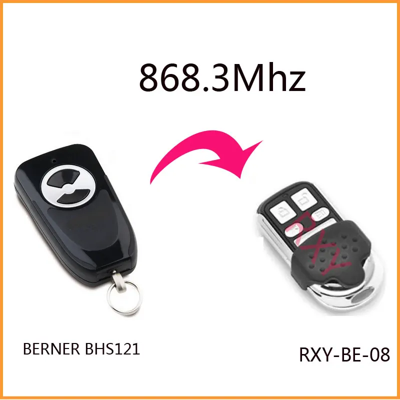

BERNER BHS121 Remote Control 868.3mhz Garage Door BERNER 868MHz Remote Control