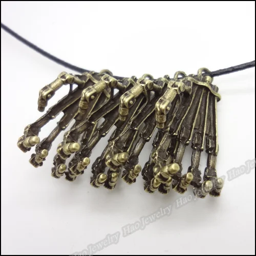 20 шт. винтажные подвески ручная подвеска античная бронза подходит для браслетов