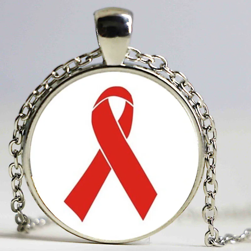 Ассорти винтажная стеклянная подвеска-лента для ожерелья с раком груди