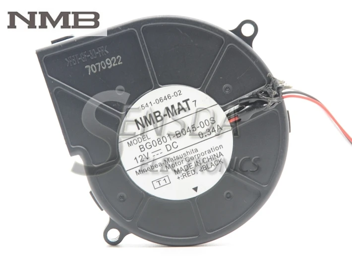 Вентилятор для кулера ЦП NMB 12V 0.34A вентилятор охлаждения Sunfire T2000 541 0645 сервера|fan