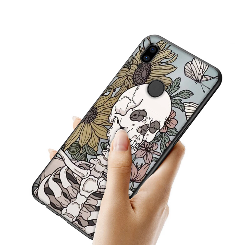 WEBBEDEPP Dancing Nightmares skull TPU Cover for Xiaomi Redmi 5A 6A S2 5 Plus Note 6 7 Pro Soft Case | Мобильные телефоны и