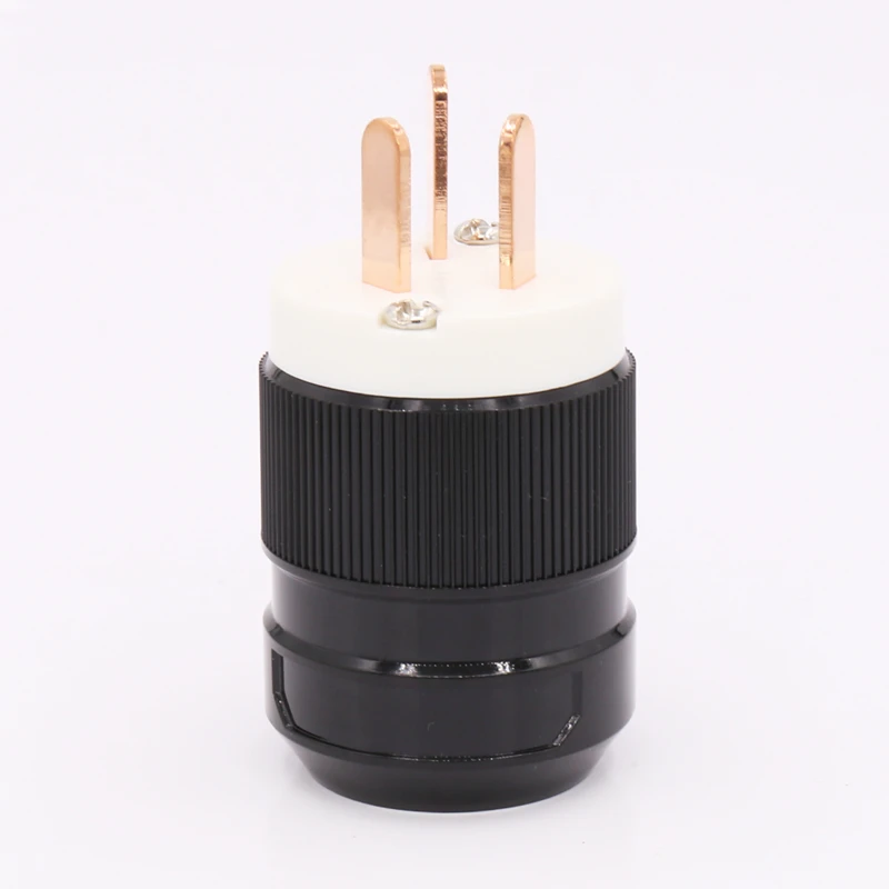 

1 пара HIFI audio Red copper AU AC Male Power Plug + разъем IEC 17 мм