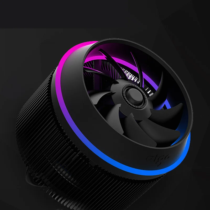 Shadow Pro cpu Cooler воздушное охлаждение; алюминий AURA 5 в TDP 280 Вт PWM 4pin светодиодный вентилятор RGB радиатор для ПК управление охлаждения для intel amd1150