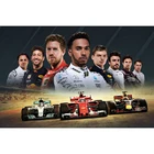 Полный квадратныйкруглый 5D алмазная живопись DIY, вышивка крестиком Формула 1, стразы, мозаика, Декор, домашний подарок