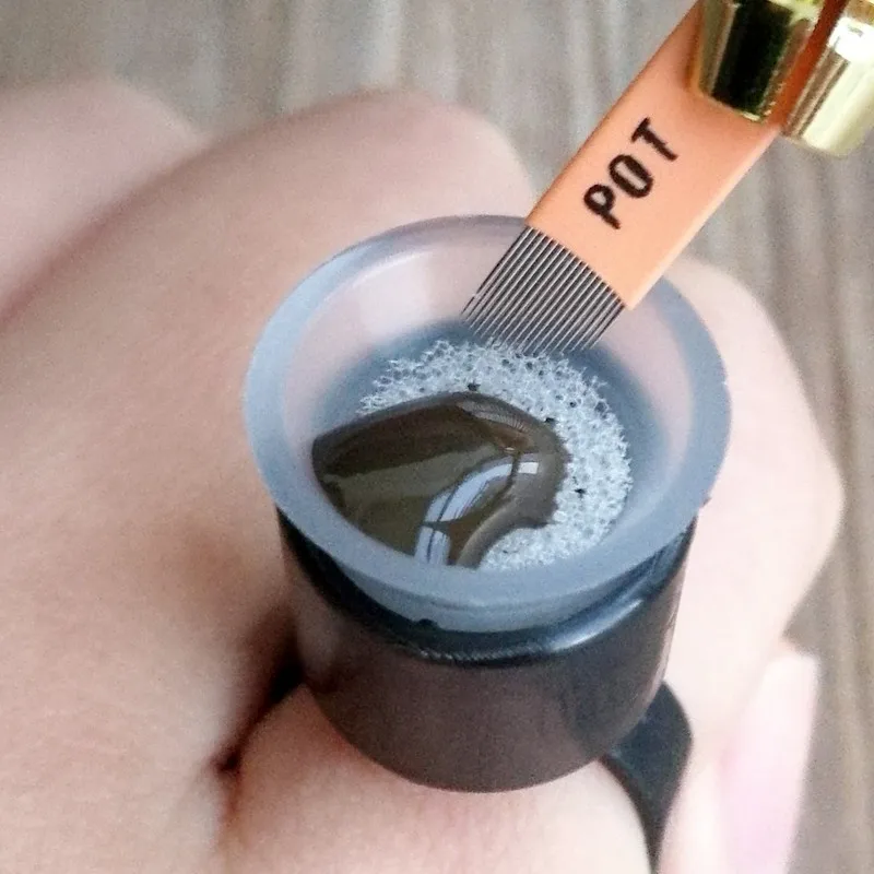 100 шт. одноразовые чашки для татуировок с губкой | Красота и здоровье