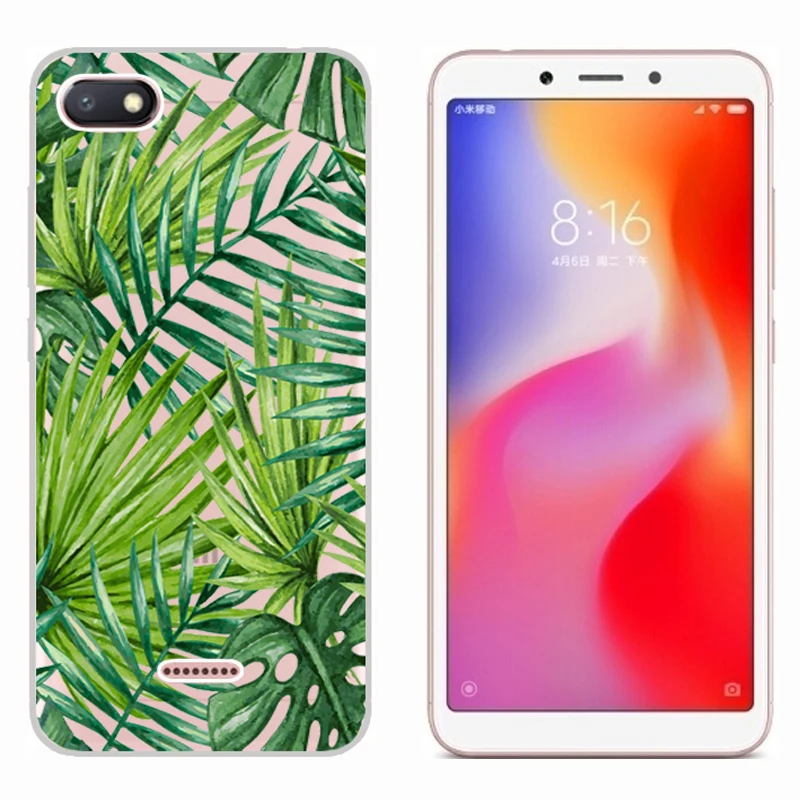 Для Xiaomi Redmi 6A 5 45 ''чехол прозрачный мягкий силиконовый защитный чехол на