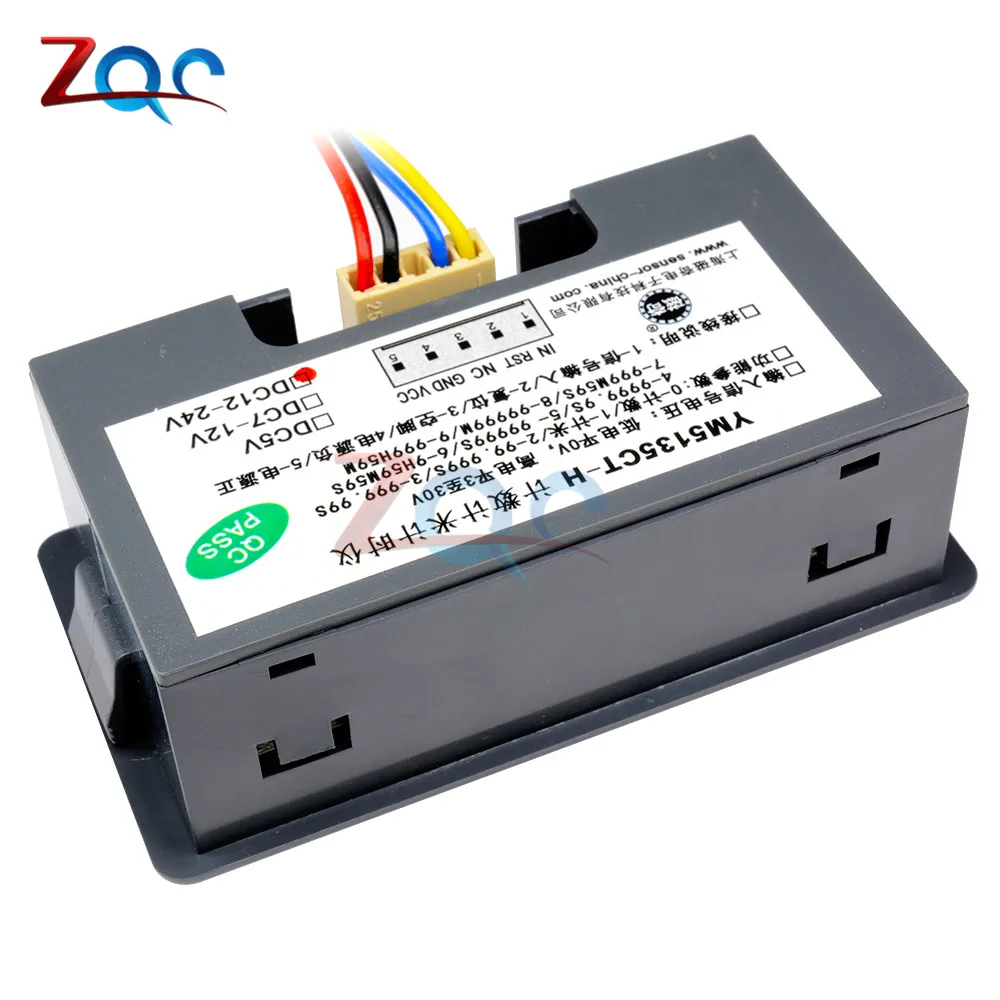 DC 12 V-24 V 0,5" светодиодный счетчик цифрового дисплея Панель 0-99999 100/S Pusle сигнал PNP NPN близость Swtich Датчик Холла 15V лучший