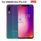 2 шт для Umi One Pro Glass Umidigi One Pro закаленное стекло Umi One Pro Защитная пленка для экрана на Umi One Pro