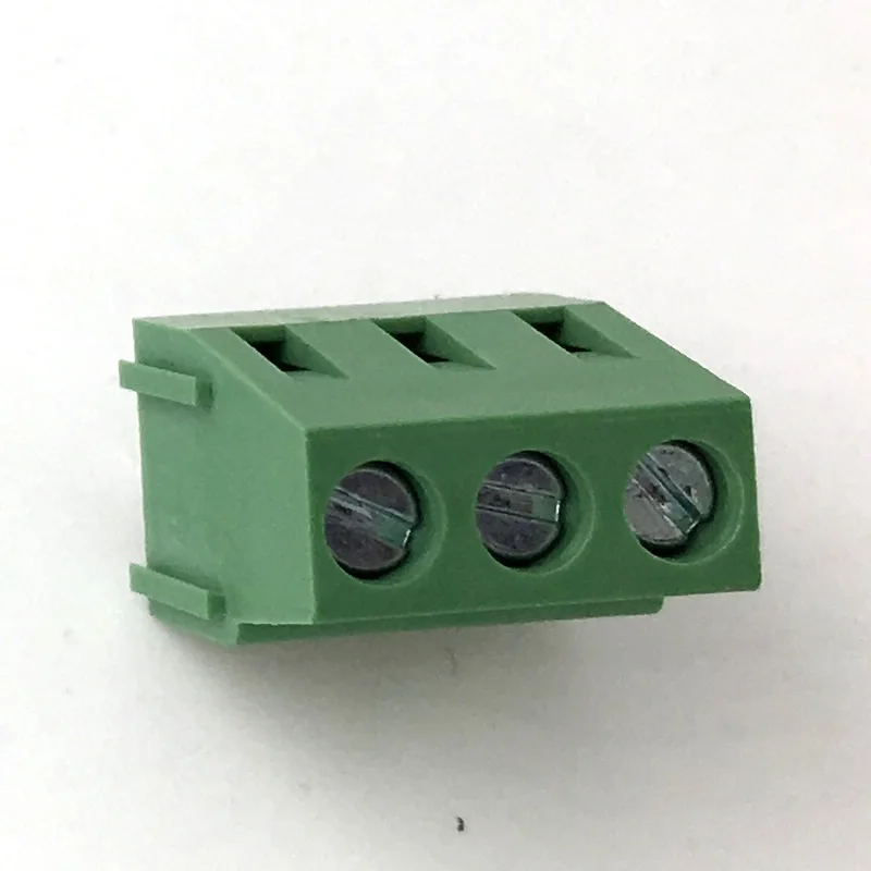 H031-05 20 шт. KF128-3P DG128 5 00 мм 300 В 10A шаг разъем pcb винтовой клеммный блок 3 Pin Бесплатная