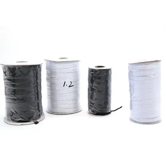 1 рулон эластичные ленты плоский шнур для талии шитье одежды брюк нижнего белья |