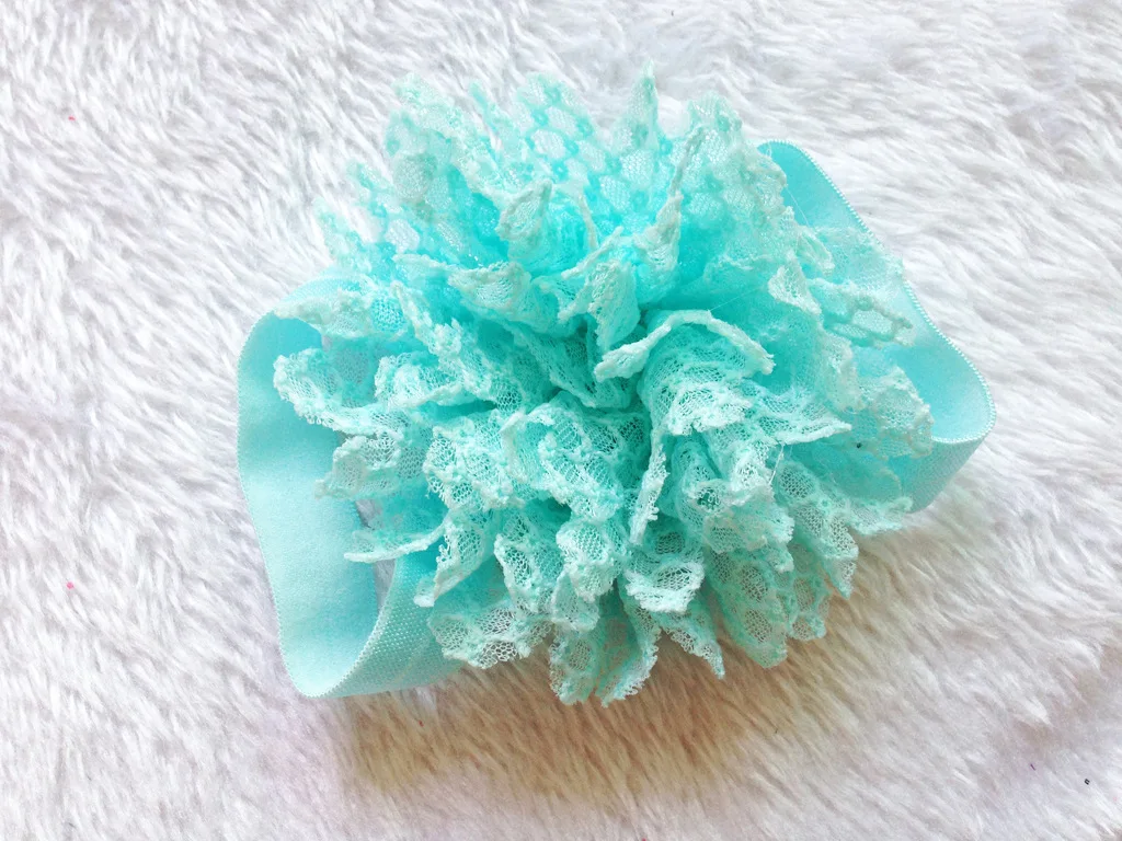 10pcs/lot Chiffon Infant Child Foot Flower CF186 |