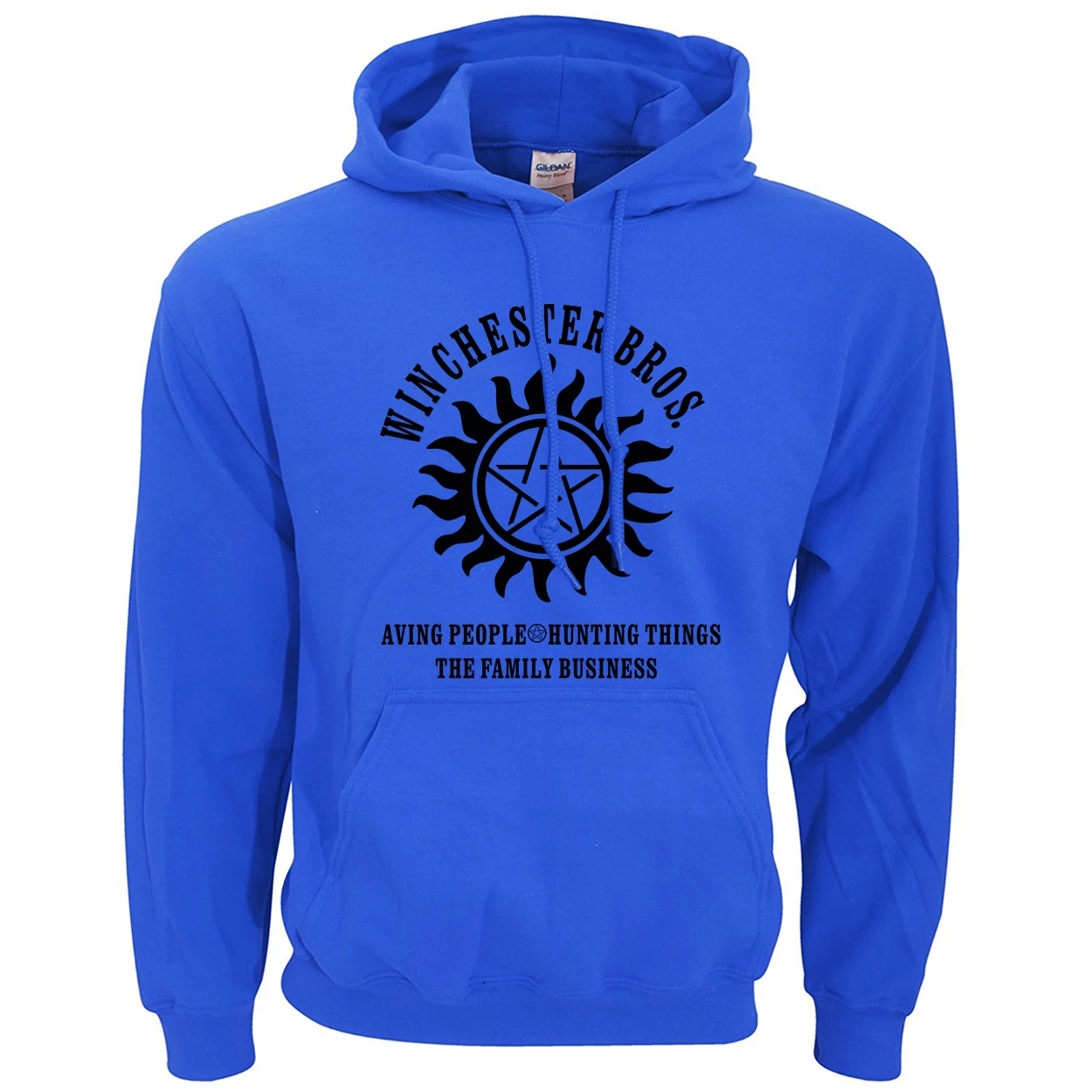 Мужская толстовка с капюшоном Supernatural winster флисовая в стиле хип хоп S 2XL весна Зима