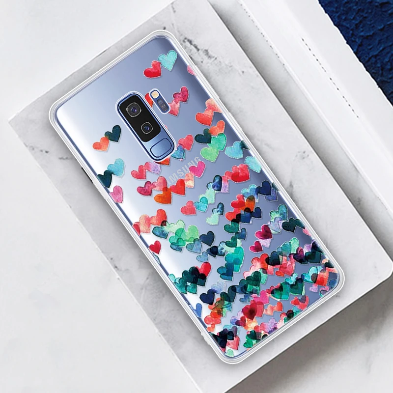 21 Прозрачный силиконовый чехол для телефона с узором s для samsung S9 S8 Plus S10 S10 Pro 10E, чехол-накладка на заднюю панель с милым рисунком из мультфильма - Цвет: 21
