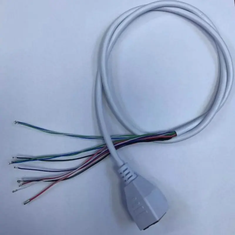 (2 шт.) Сетевая POE IP-камера видеонаблюдения PCB модуль силовой кабель 60 см RJ45 разъем