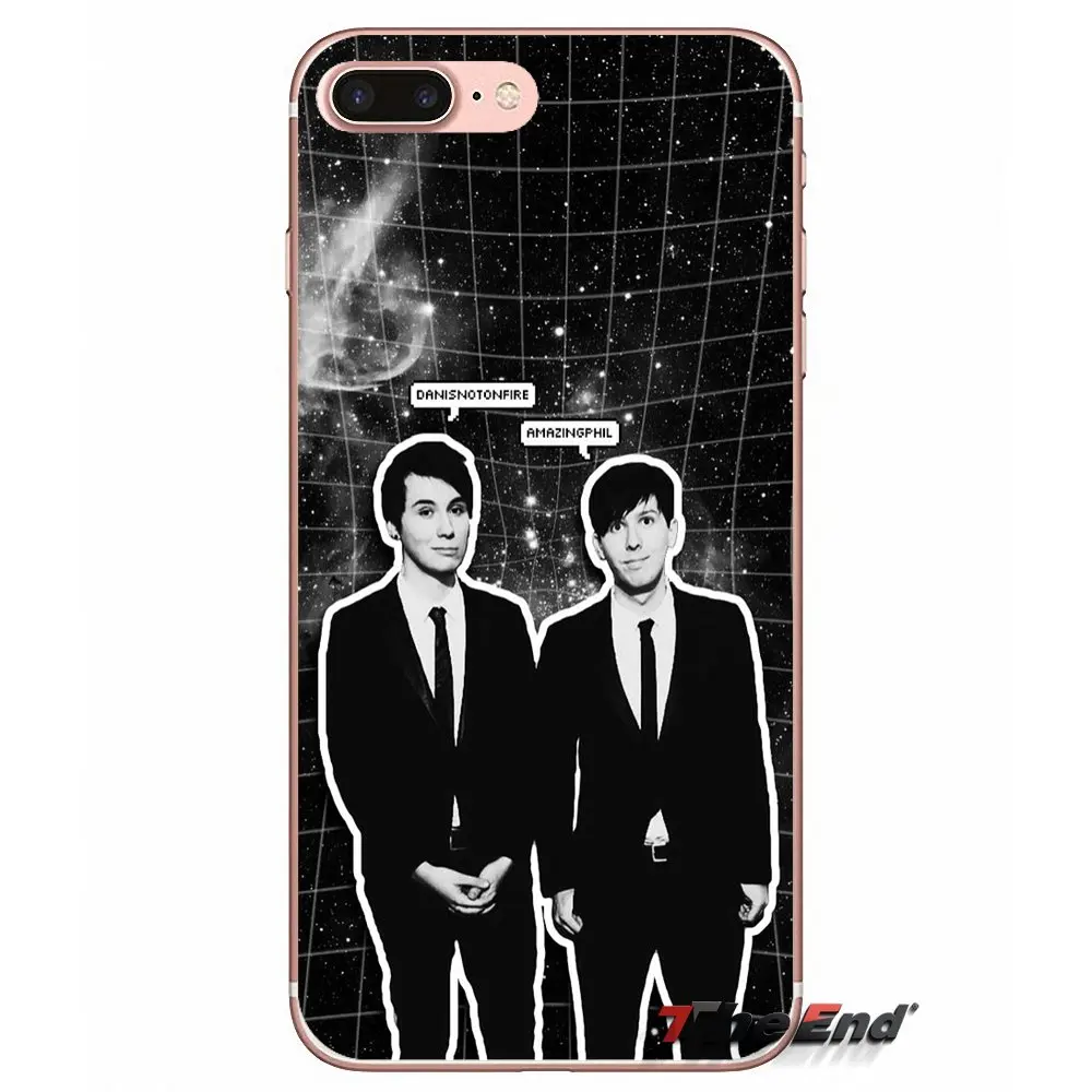 Чехлы для Samsung Galaxy S2 S3 S4 S5 MINI S6 S7 edge S8 S9 Plus Note 2 3 4 5 8 Coque Fundas Group of Dan And Phil Radio постельные