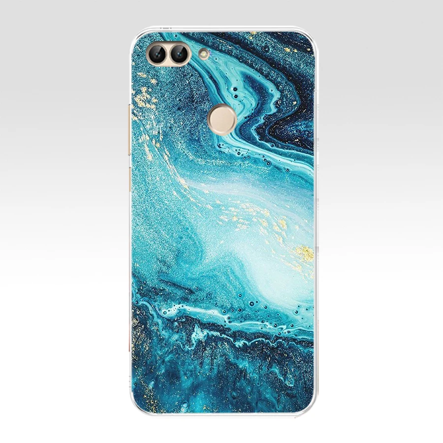 13 N huawei P Smart чехол TPU Мягкий силиконовый прозрачный чехол для телефона huawei P Smart Cover FIG-LX1 Enjoy 7S Чехол - Цвет: 13