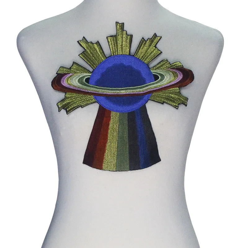 10 шт. космический корабль планеты DIY дизайн ремесло вышивка аппликация заплатки