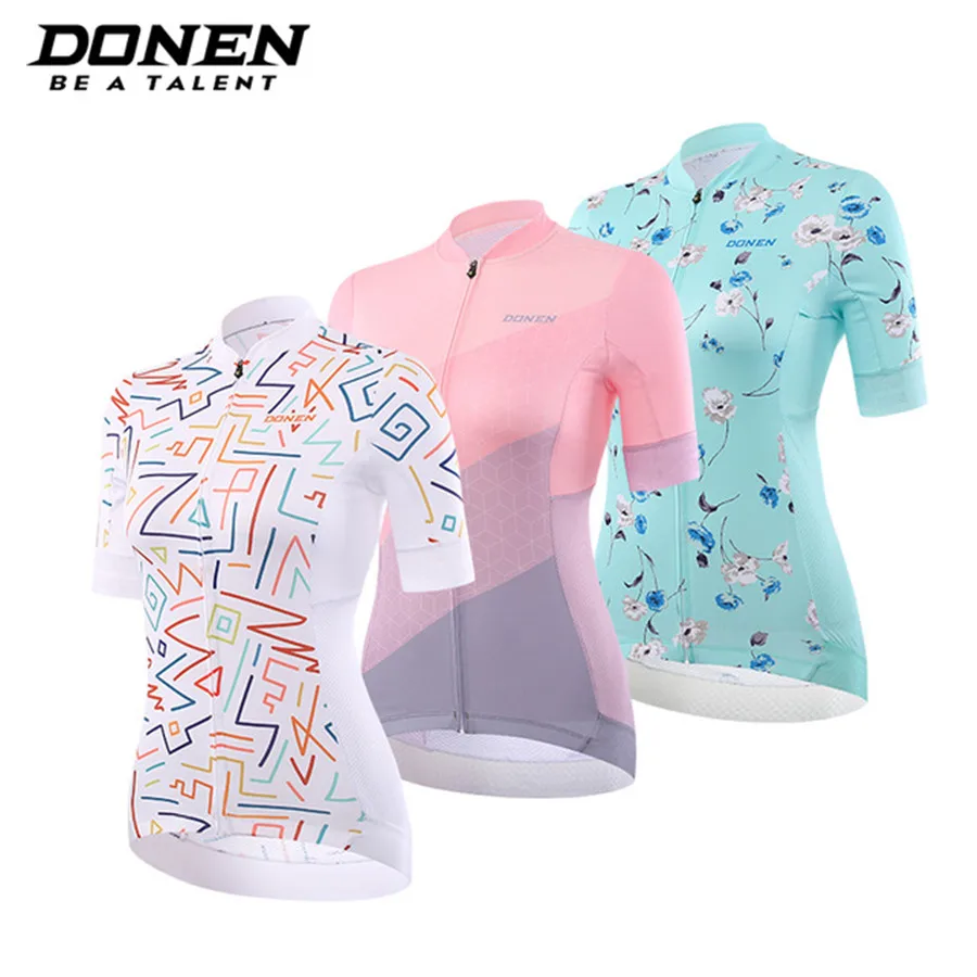 Donen Outdoor Sport Bike Cloth Bicycle Jacket Long Sleeve Jersey Breathable perspiration Women Cycling Clothing | Спорт и