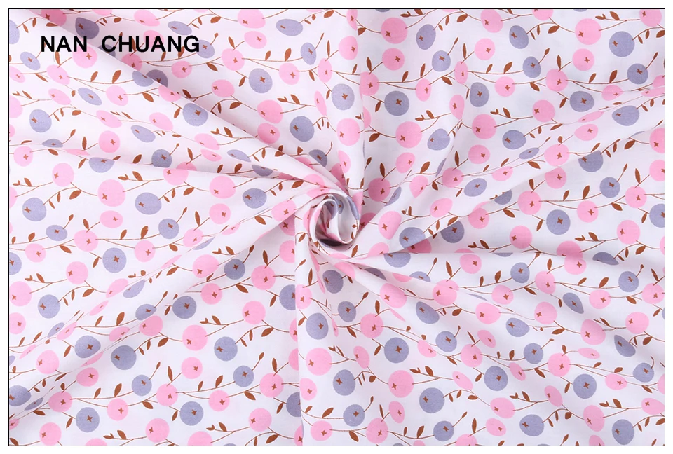 Nanchuang 6 шт./лот Цветы Хлопок Twill Ткань для лоскутного шитья Комплект Материал Лоскутная Ткань Скрапбукинг узор 20x25 см