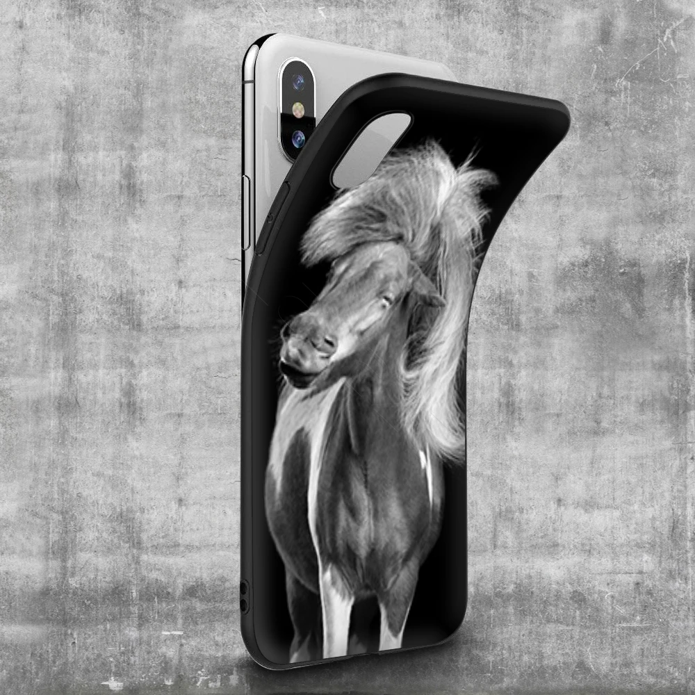Чехол Lavaza с изображением лошади для iPhone 12 mini 11 Pro XS Max XR X 8 7 6 6S Plus 5 5s se | Мобильные