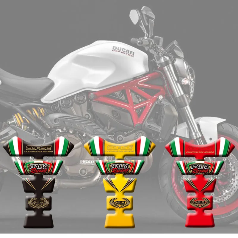 Для поездок на мотоцикле Ducati 748 916 996 998 стикер на Бензобак Мотоцикла Наклейки 3D бак Fishbone защитные наклейки 748 916 996 998 бак Стикеры