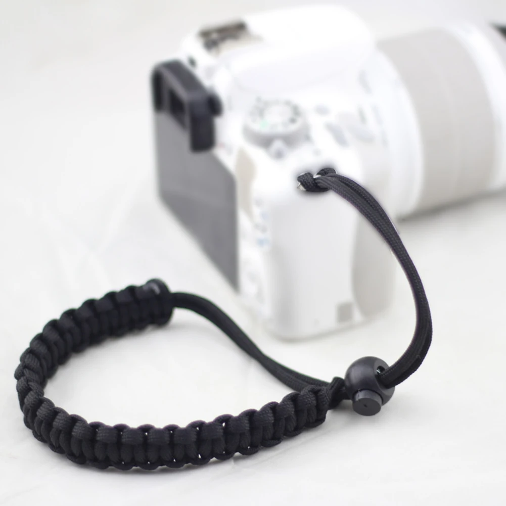 Лидер продаж браслет на запястье для цифровой камеры плетеный DSLR s бинокль