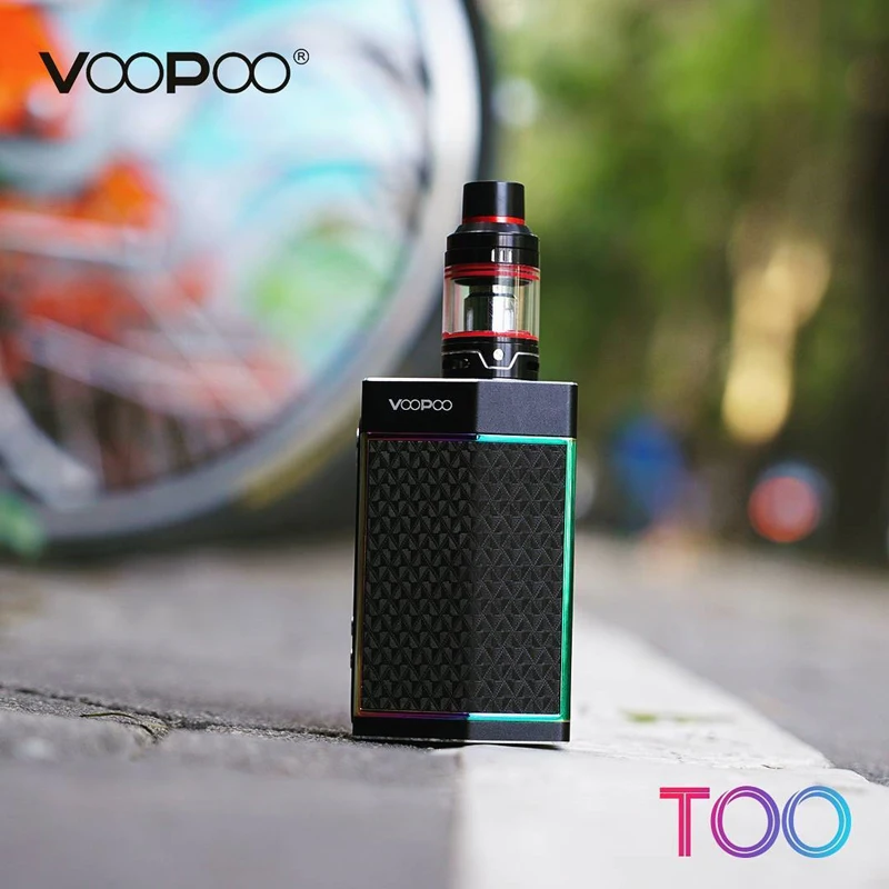 Оригинал VOOPOO TOO Kit 180 Вт коробка Mod 3 5 мл UFORCE распылитель 0.4ohm OCC головка Vaper e сигареты