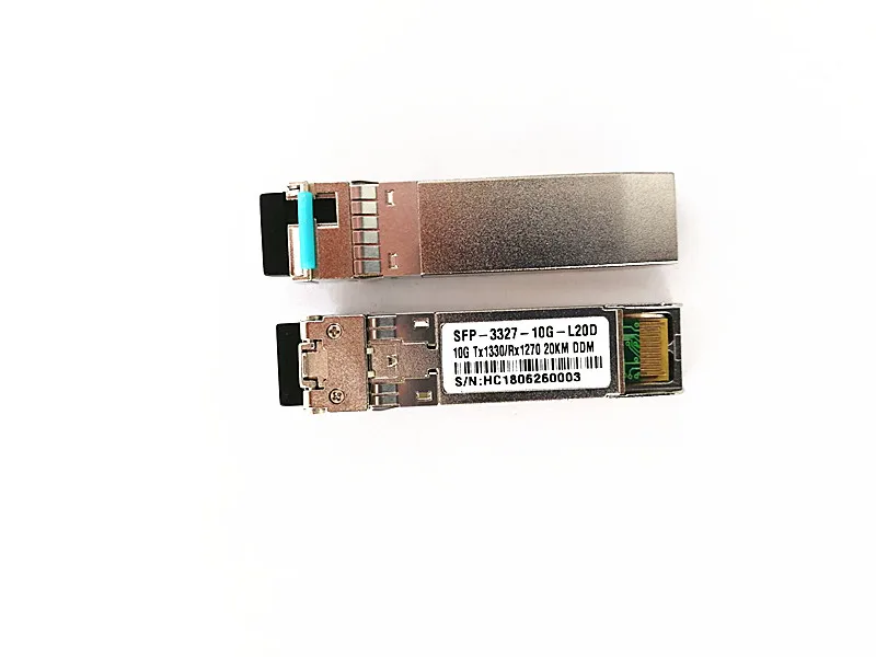 20 км SFP + WDM BiDi 10G 10 Гб SFPPlus приемопередатчик совместим с cisco 5 пар|Оптоволоконное