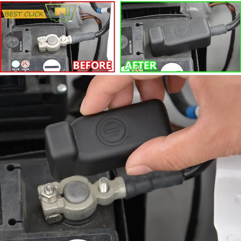 

Для сиденья Toledo NH Ibiza 6J Mk4 2008-2017 автомобильные аккумуляторные батареи анодный отрицательный электрод Защитная крышка крышки