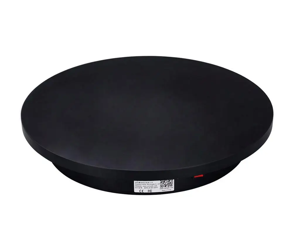 220V black US plug ComXim 40 см 15,7 дюйма 220 В 35 сек/lap направление контролируемый Электрический поворотный стол дисплей продукта фотография Вращающийся поворотный стол - Цвет: 220V black US plug