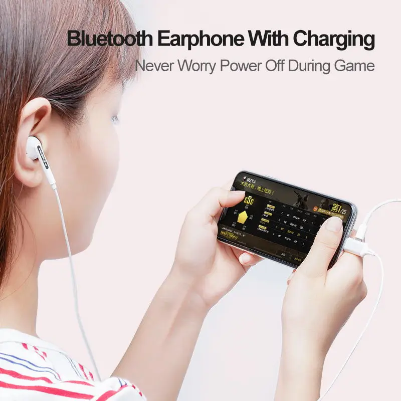 Power4 активные интеллектуальные Проводные головные уборы для iPhone/Lightning Мини Bluetooth беспроводные гарнитуры с зарядкой и музыкой 2 в 1