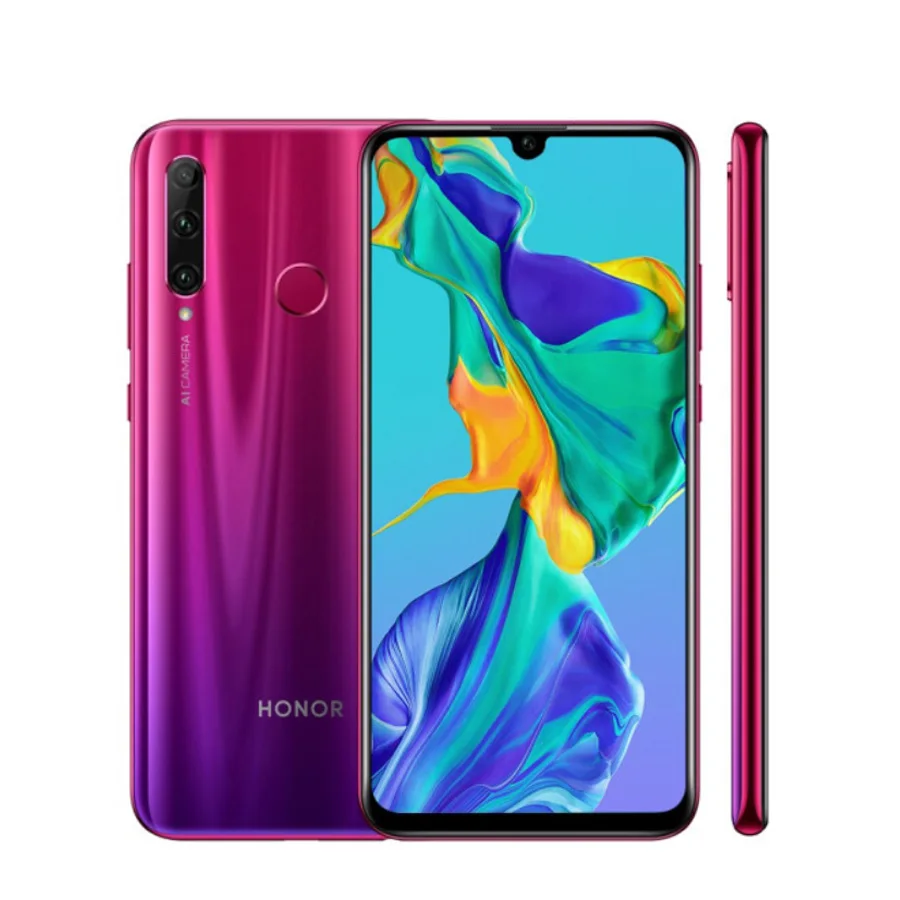 Оригинальный Honor 20i мобильный телефон 6 21 &quot6 ГБ ОЗУ 64/128 Гб ПЗУ Kirin 710 Восьмиядерный
