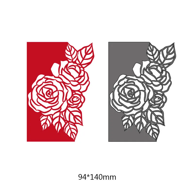 new fashion rose flower Metal steel Die Cuts Cutting Dies stencils For DIY Scrapbooking Photo Album Embossing paper Cards crafts | Дом и сад