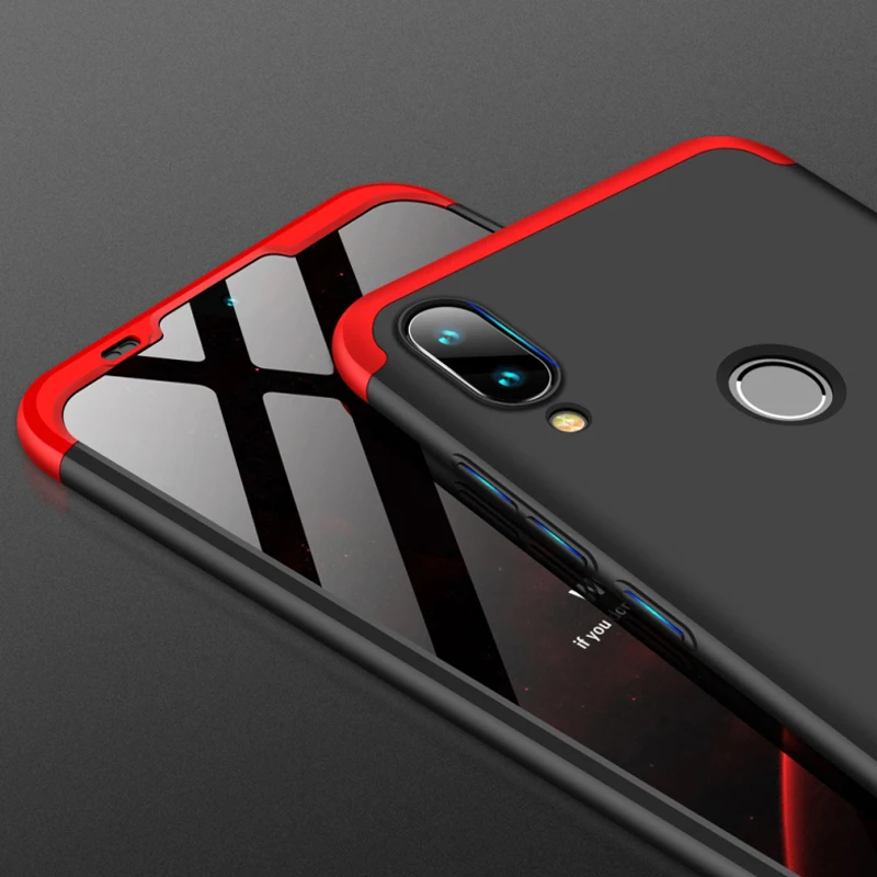 Redmi Note 7 Чехол для Xiaomi чехол 360 полная защита противоударные чехлы телефонов Xiomi Coque
