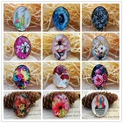 Овальный стеклянный кабошон 2 шт.лот 30 мм X 40 мм для браслета, ожерелья, женские серьги, кольца, брошь, ювелирные изделия ручной работы