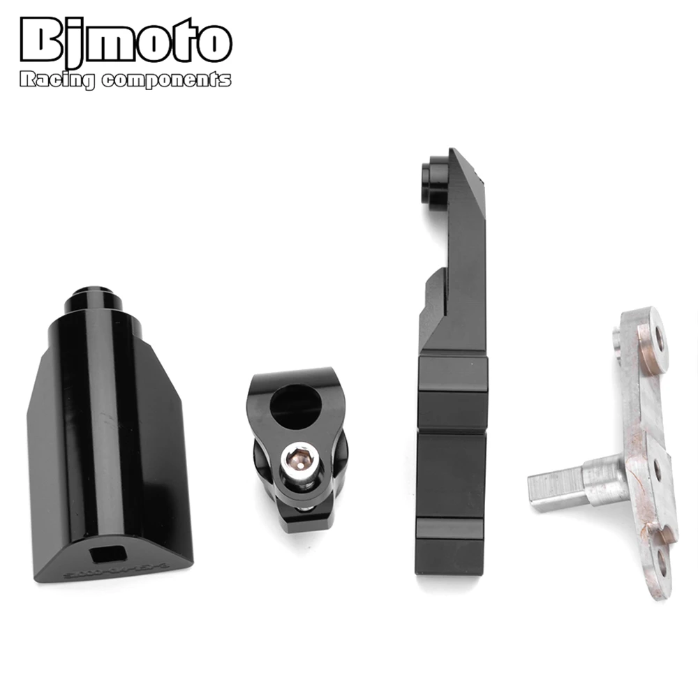 

BJMOTO CNC Motorcycles Adjustable Steering Stabilize Damper Bracket Mount Support Kit For BMW S1000 2014-2015 Dampering Holder