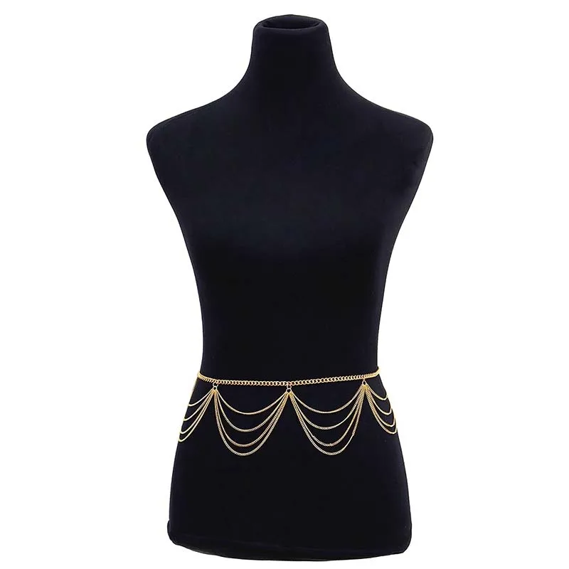 Style01 Gold Новые дизайнерские цвета: золотистый, Серебристый; женские свадебные туфли на тонком металлическом узкие Высокая талия ремень цепочка богемных дам монета с бахромой, с кисточками Ремни для женское платье Cinto - Цвет: Style01 Gold