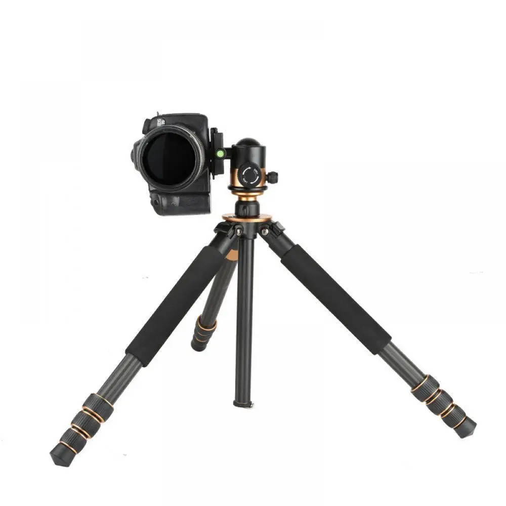 Горячая Распродажа pro Q1000C professional углеродного волокна штатив SLR фотографии