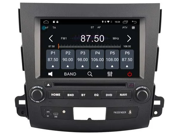 Android 6.0 Автомобильный DVD для Peugeot 4007 (2007 2012) автомобильный GPS аудио плеер стерео