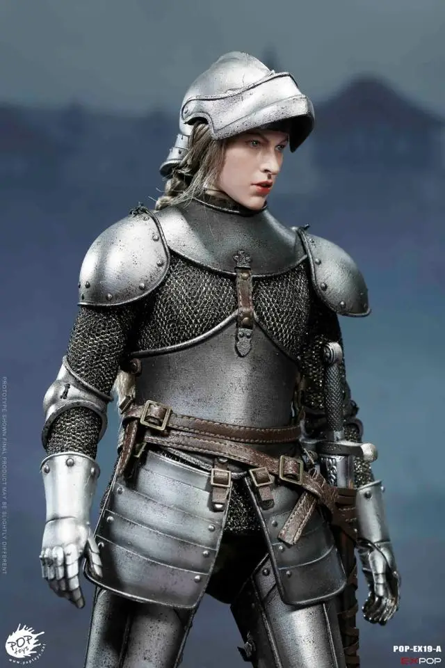POPTOYS EX19 1/6 святая женщина рыцарь 2 головы Женский воин коллекции экшен-фигурок