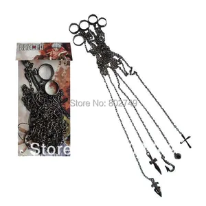 Hunter x Hunter Kurapika 5 кольцевые подвески для косплея